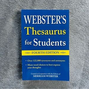 Webster’s Thesaurus for Students